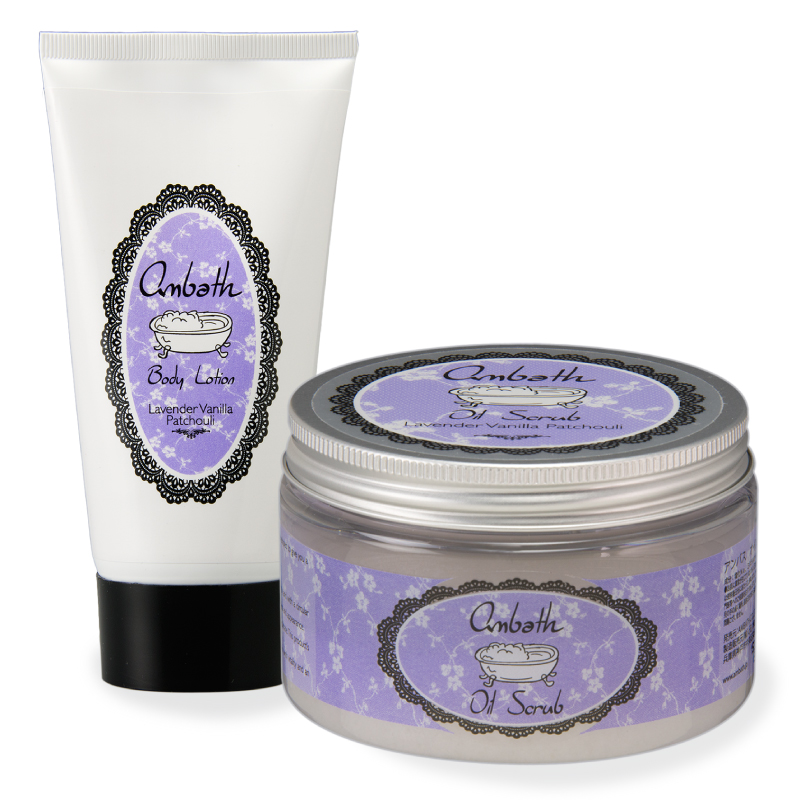 Ambath オイルスクラブ ラベンダーバニラパチュリ 250ml